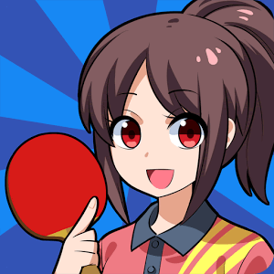 机で卓球の画像