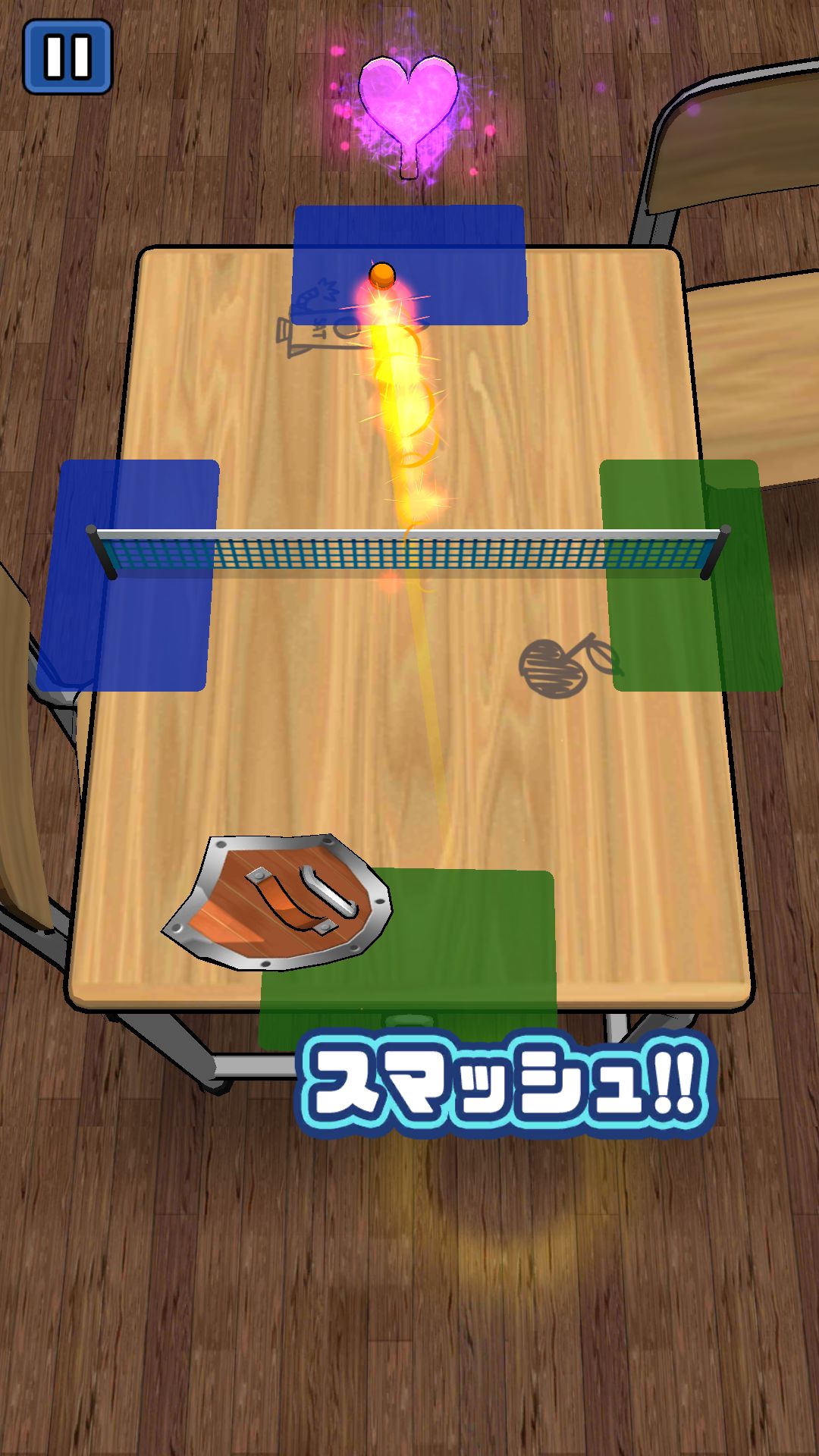 机で卓球 androidアプリスクリーンショット1