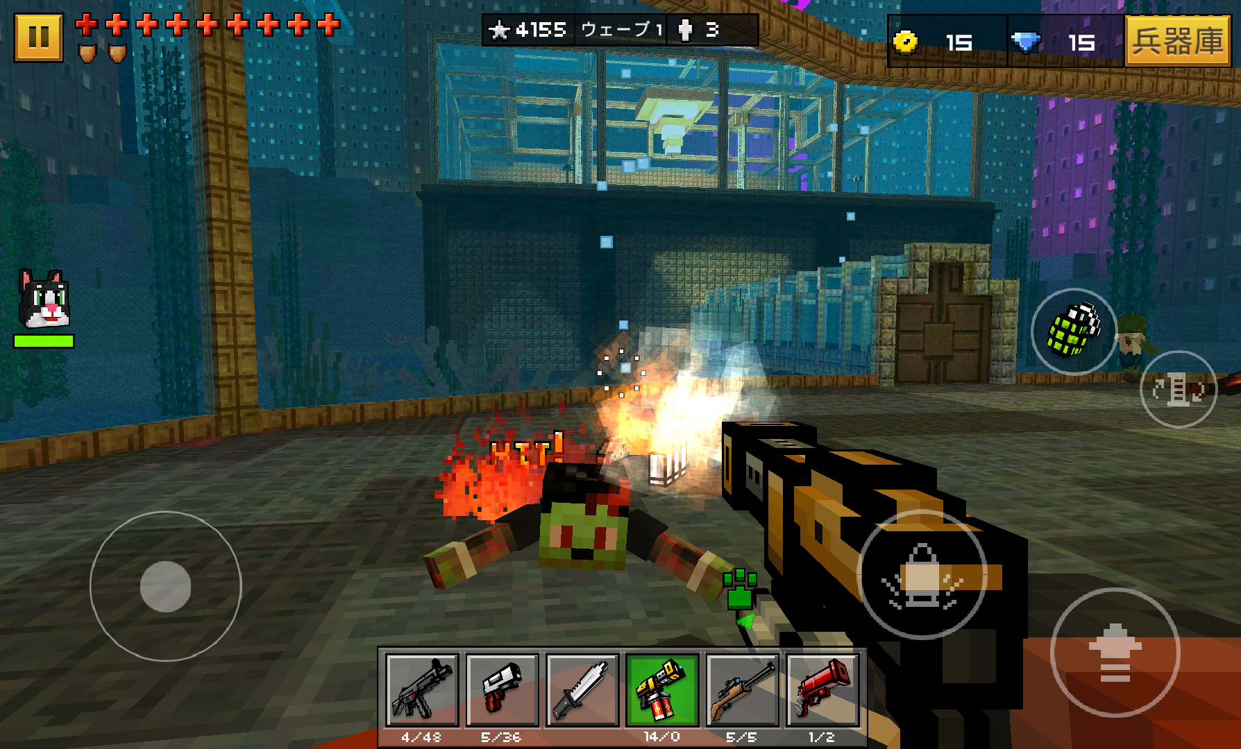 androidアプリ Pixel Gun 3D攻略スクリーンショット8