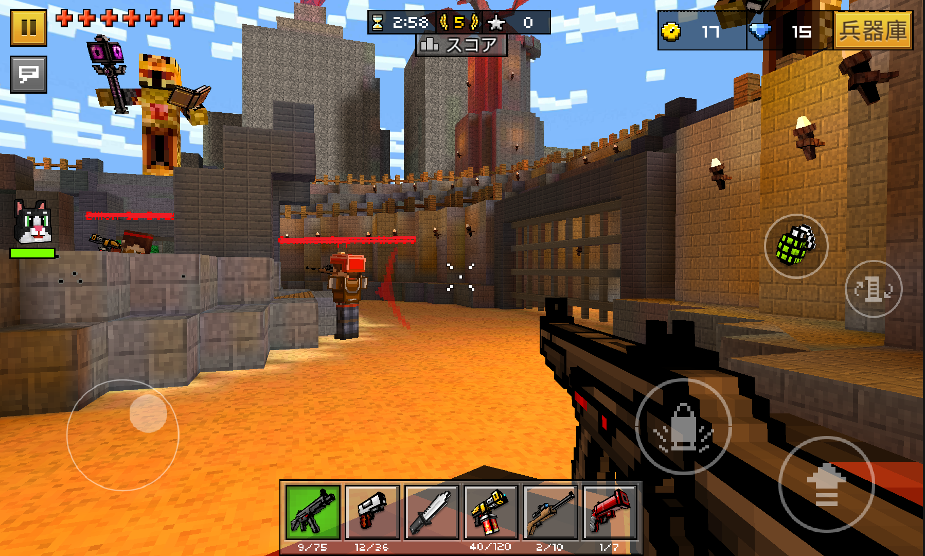 Pixel Gun 3D androidアプリスクリーンショット1