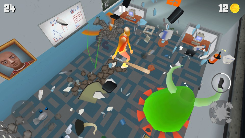 androidアプリ Super Smash the Office(Smashy Office)攻略スクリーンショット6