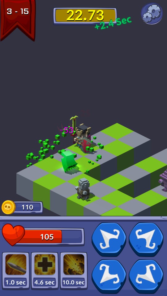 androidアプリ Time Rogue(タイム・ローグ)攻略スクリーンショット4
