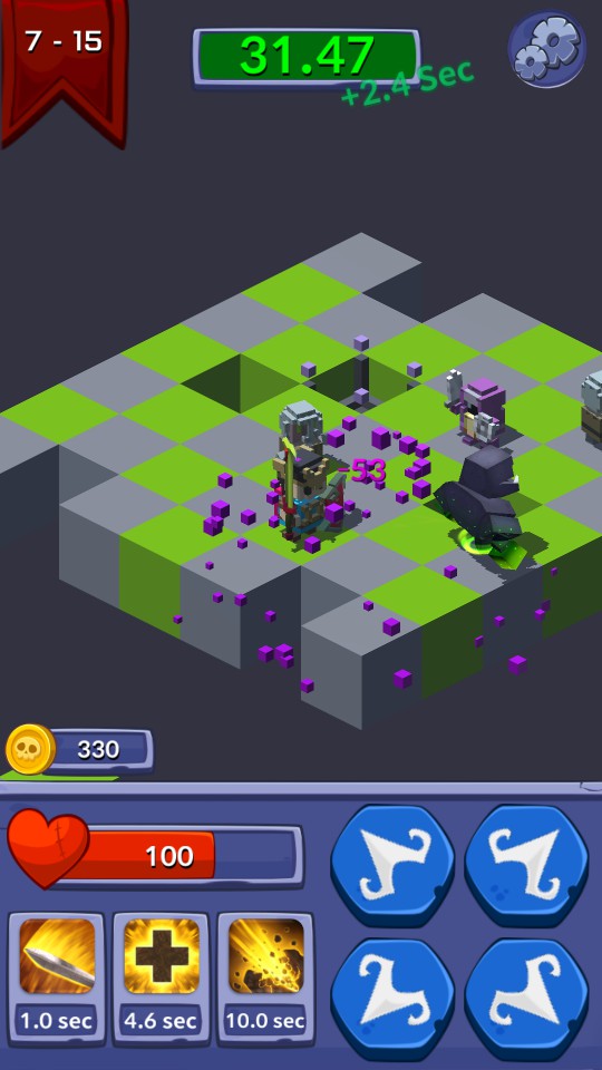androidアプリ Time Rogue(タイム・ローグ)攻略スクリーンショット5