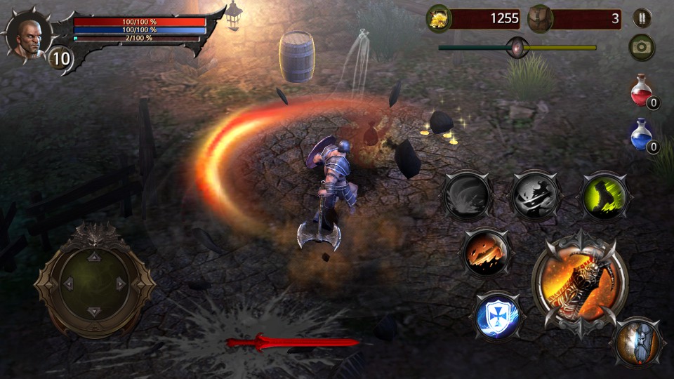 androidアプリ Blood Warrior（ブラッドウォリアー）攻略スクリーンショット3