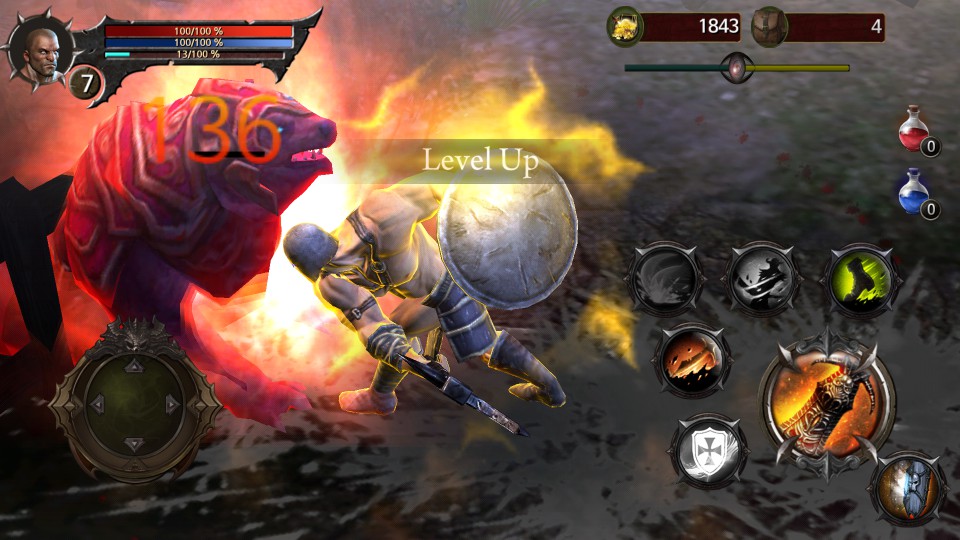 androidアプリ Blood Warrior（ブラッドウォリアー）攻略スクリーンショット5