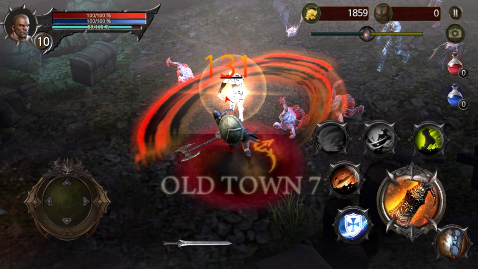 Blood Warrior（ブラッドウォリアー） androidアプリスクリーンショット1