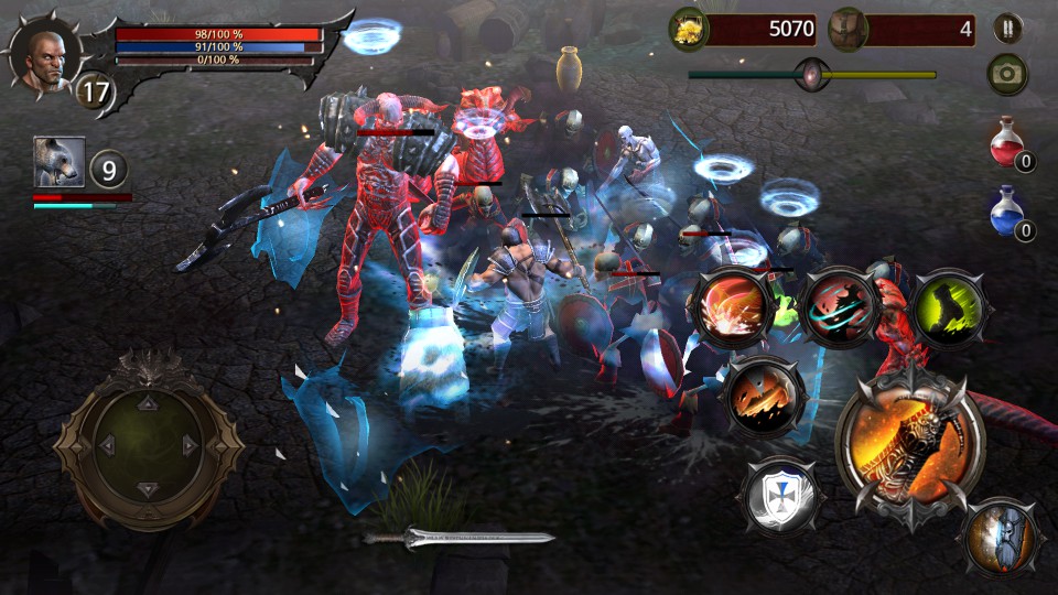 Blood Warrior（ブラッドウォリアー） androidアプリスクリーンショット2