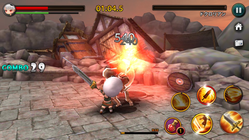 androidアプリ デモングハンター3 SE(Demong Hunter 3)攻略スクリーンショット4