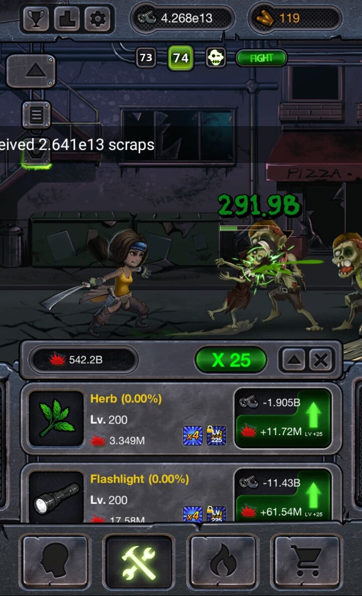 androidアプリ Dead Finger: Zombie Fest攻略スクリーンショット1