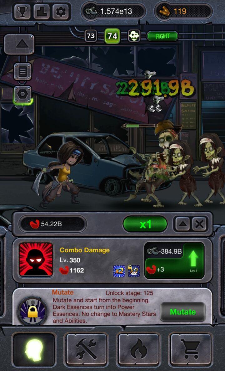 Dead Finger: Zombie Fest androidアプリスクリーンショット1