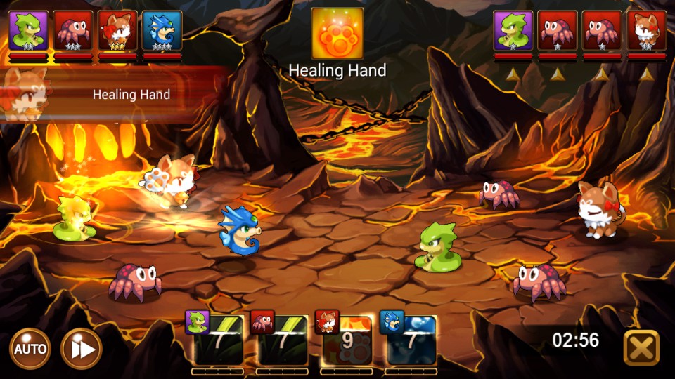 androidアプリ Lucid Sky -Battle Monsters-攻略スクリーンショット4
