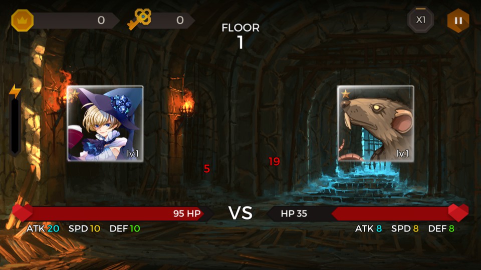 androidアプリ 秘密の塔:500F（Secret Tower）攻略スクリーンショット2
