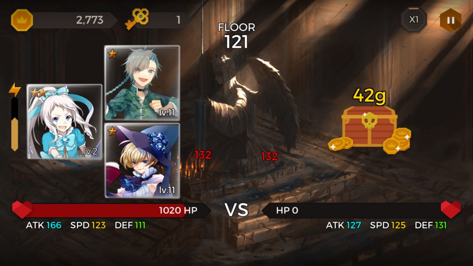 androidアプリ 秘密の塔:500F（Secret Tower）攻略スクリーンショット4