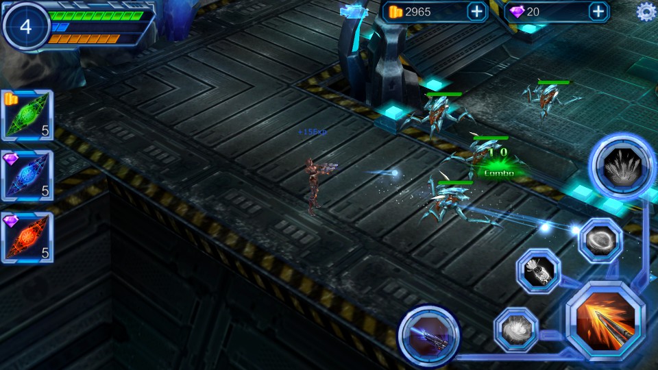 androidアプリ Eve Special Forces（Galaxy Hunter）攻略スクリーンショット3