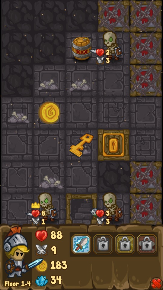 androidアプリ Dungeon Loot: Heroes & Villains攻略スクリーンショット5