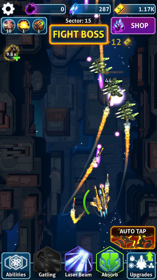 androidアプリ Idle Space攻略スクリーンショット6