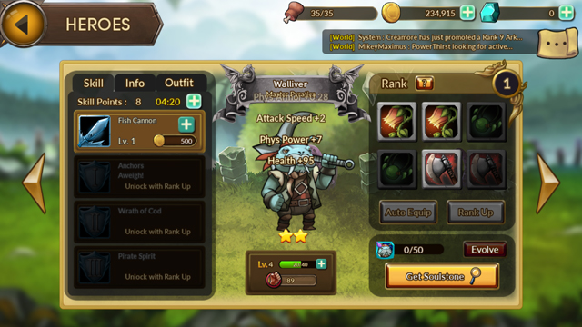 androidアプリ レイダースクエストRPG (Raiders Quest RPG)攻略スクリーンショット7