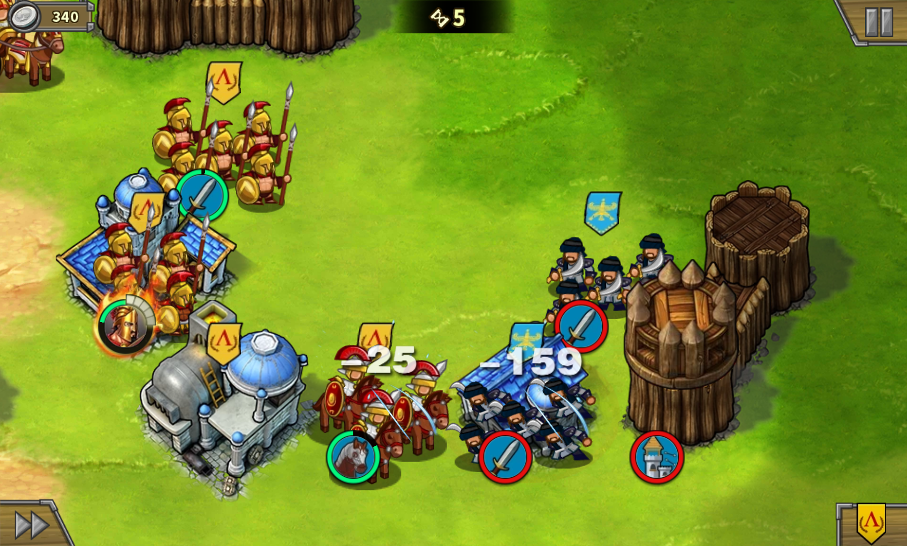 androidアプリ 欧陸戦争5：帝国攻略スクリーンショット3