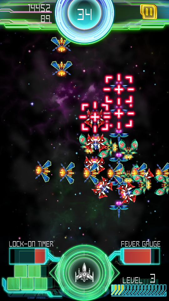 androidアプリ Galaga E.Z.OPERATION攻略スクリーンショット4