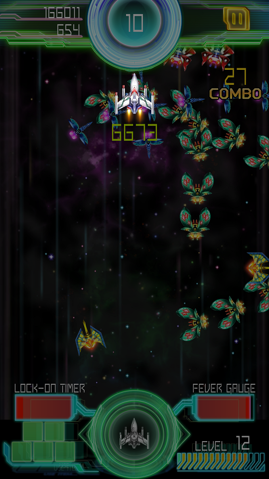 androidアプリ Galaga E.Z.OPERATION攻略スクリーンショット5