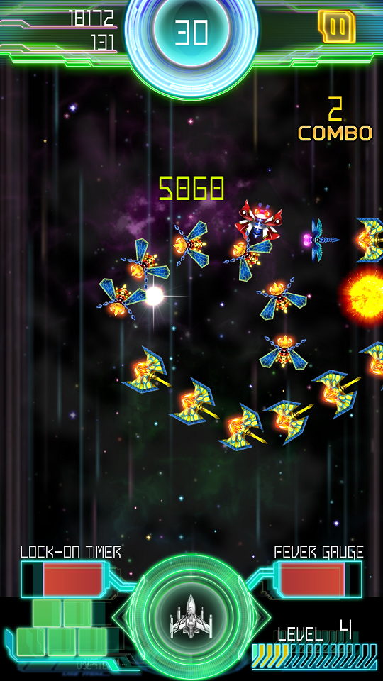 Galaga E.Z.OPERATION androidアプリスクリーンショット2