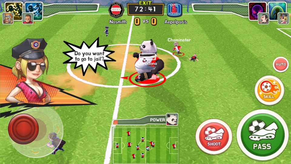 androidアプリ Monster Soccer（モンスターサッカー）攻略スクリーンショット4
