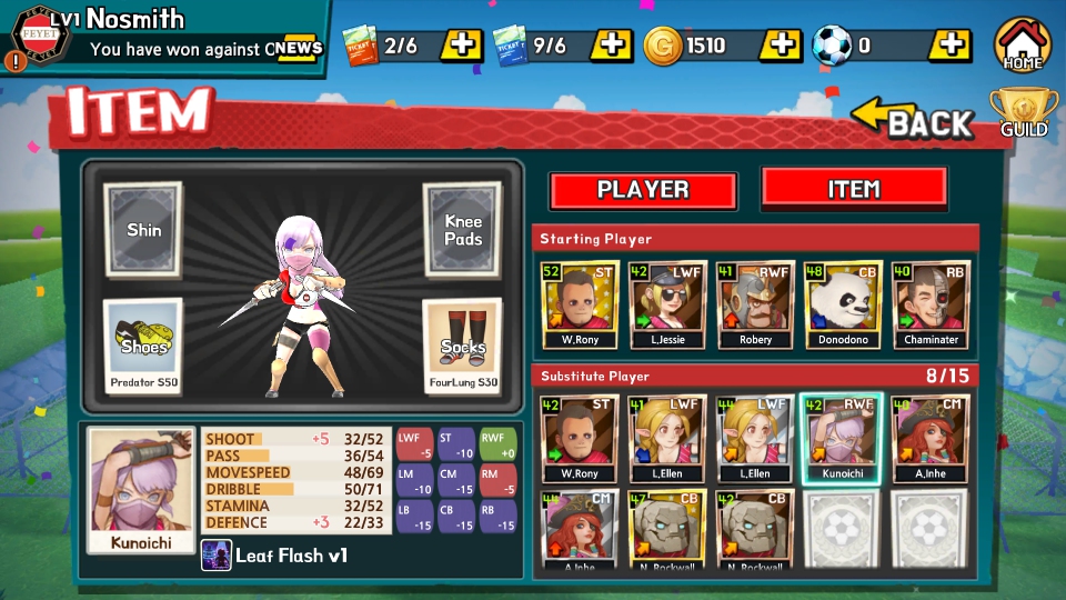 androidアプリ Monster Soccer（モンスターサッカー）攻略スクリーンショット7
