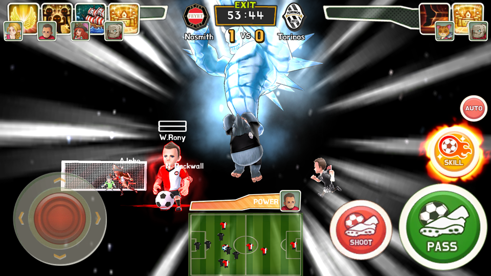 Monster Soccer（モンスターサッカー） androidアプリスクリーンショット2