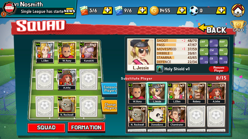 Monster Soccer（モンスターサッカー） androidアプリスクリーンショット3