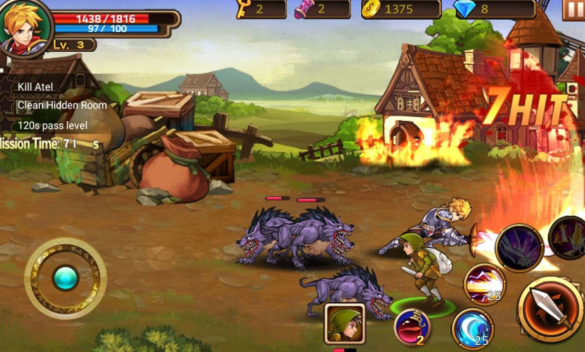androidアプリ Brave Fighter2攻略スクリーンショット2