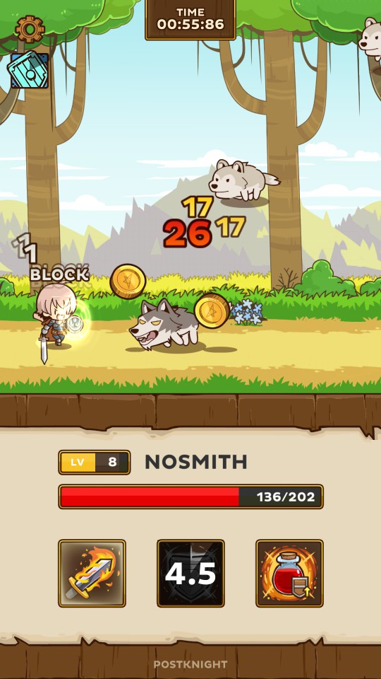 androidアプリ PostKnight（ポストナイト）攻略スクリーンショット3
