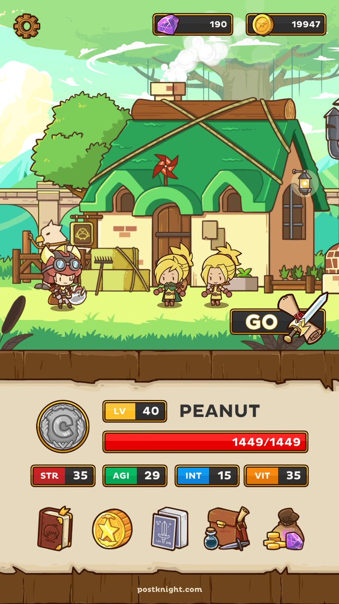 androidアプリ PostKnight（ポストナイト）攻略スクリーンショット7