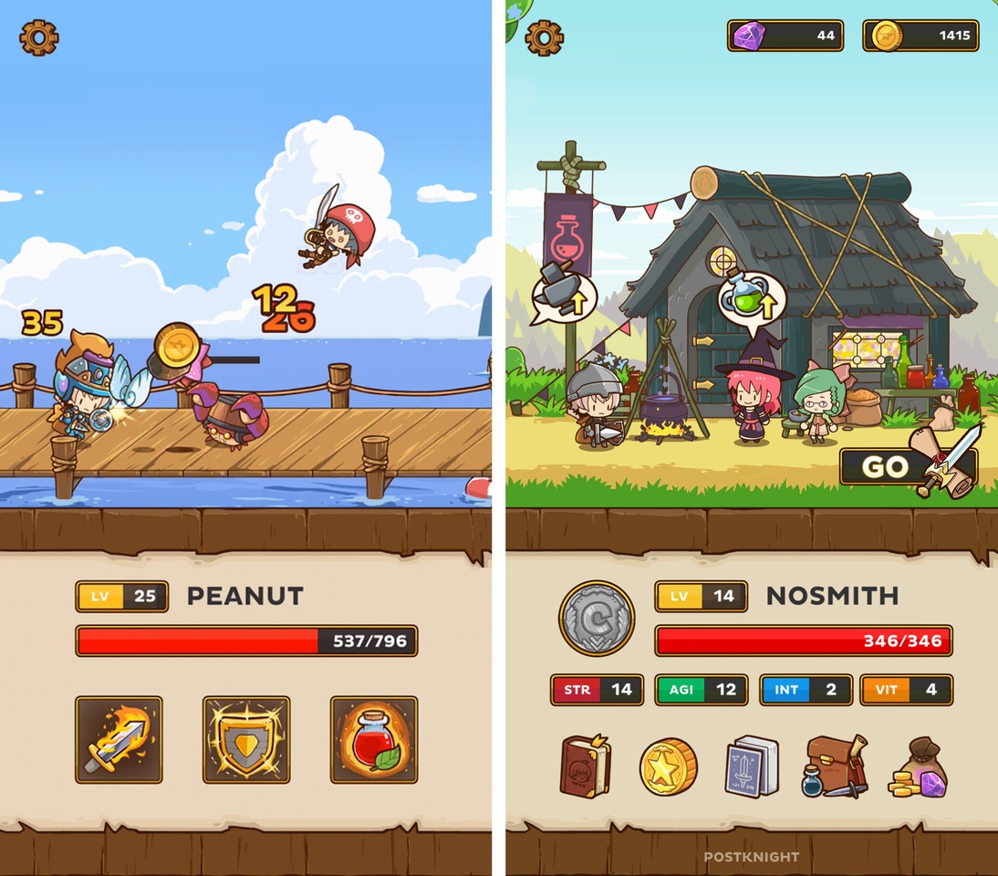 PostKnight（ポストナイト） androidアプリスクリーンショット1