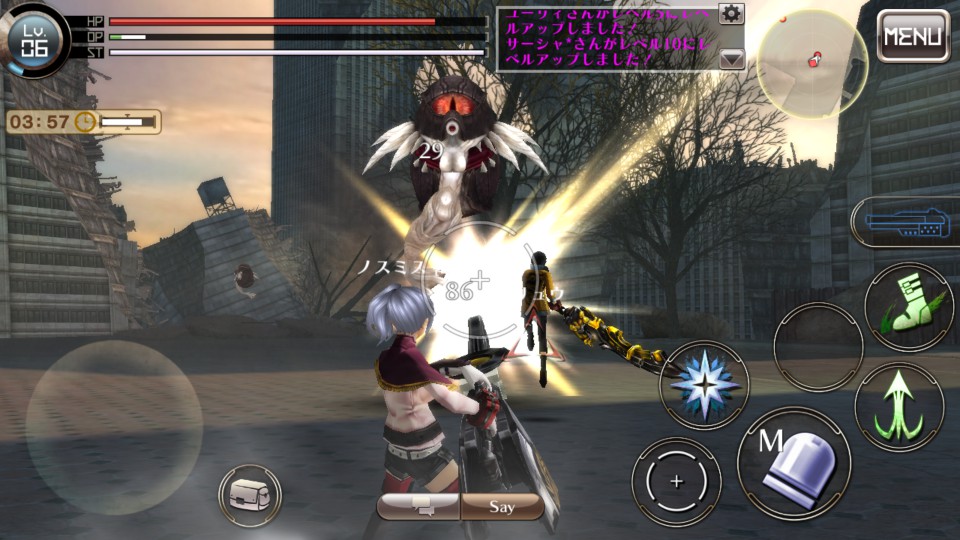 androidアプリ GOD EATER ONLINE（ゴッドイーター オンライン）攻略スクリーンショット4