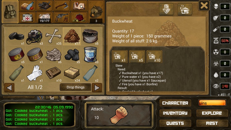 androidアプリ Day R Survival攻略スクリーンショット4