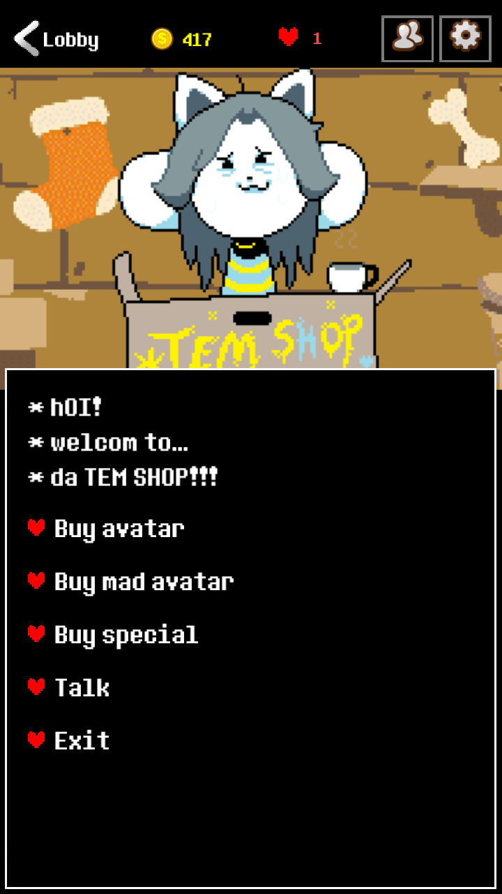 androidアプリ Deadtale Online for Undertale攻略スクリーンショット6