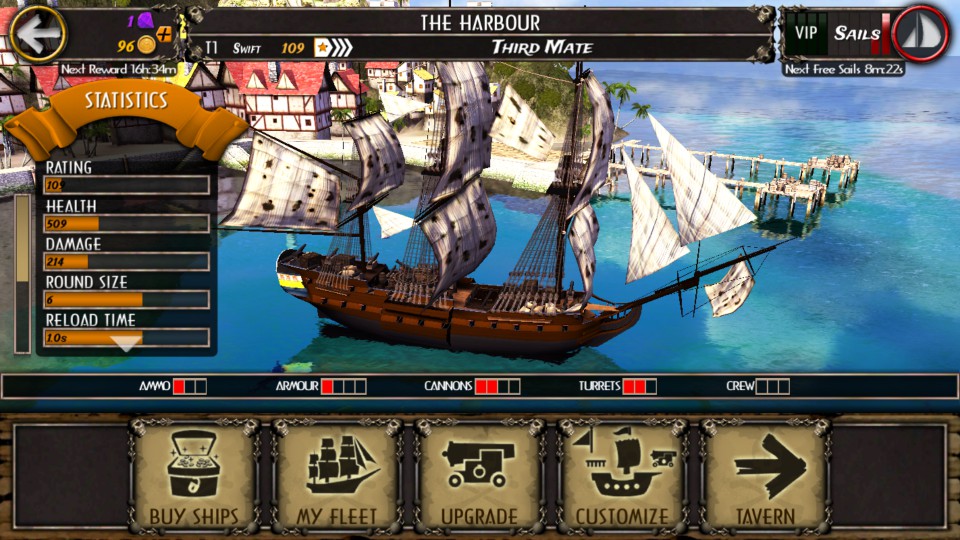 Pirate Quest : Become a Legend androidアプリスクリーンショット3