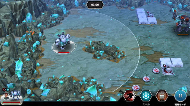 androidアプリ フォージ・オブ・タイタンズ：メックウォーズ（Forge of Titans: Mech Wars）攻略スクリーンショット3