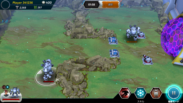 androidアプリ フォージ・オブ・タイタンズ：メックウォーズ（Forge of Titans: Mech Wars）攻略スクリーンショット6