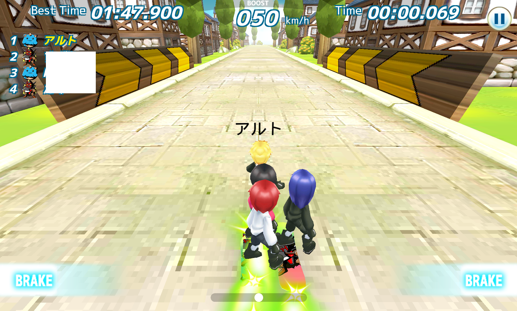 androidアプリ スノーボードタイムアタックFast　Fanatic (FF)攻略スクリーンショット7