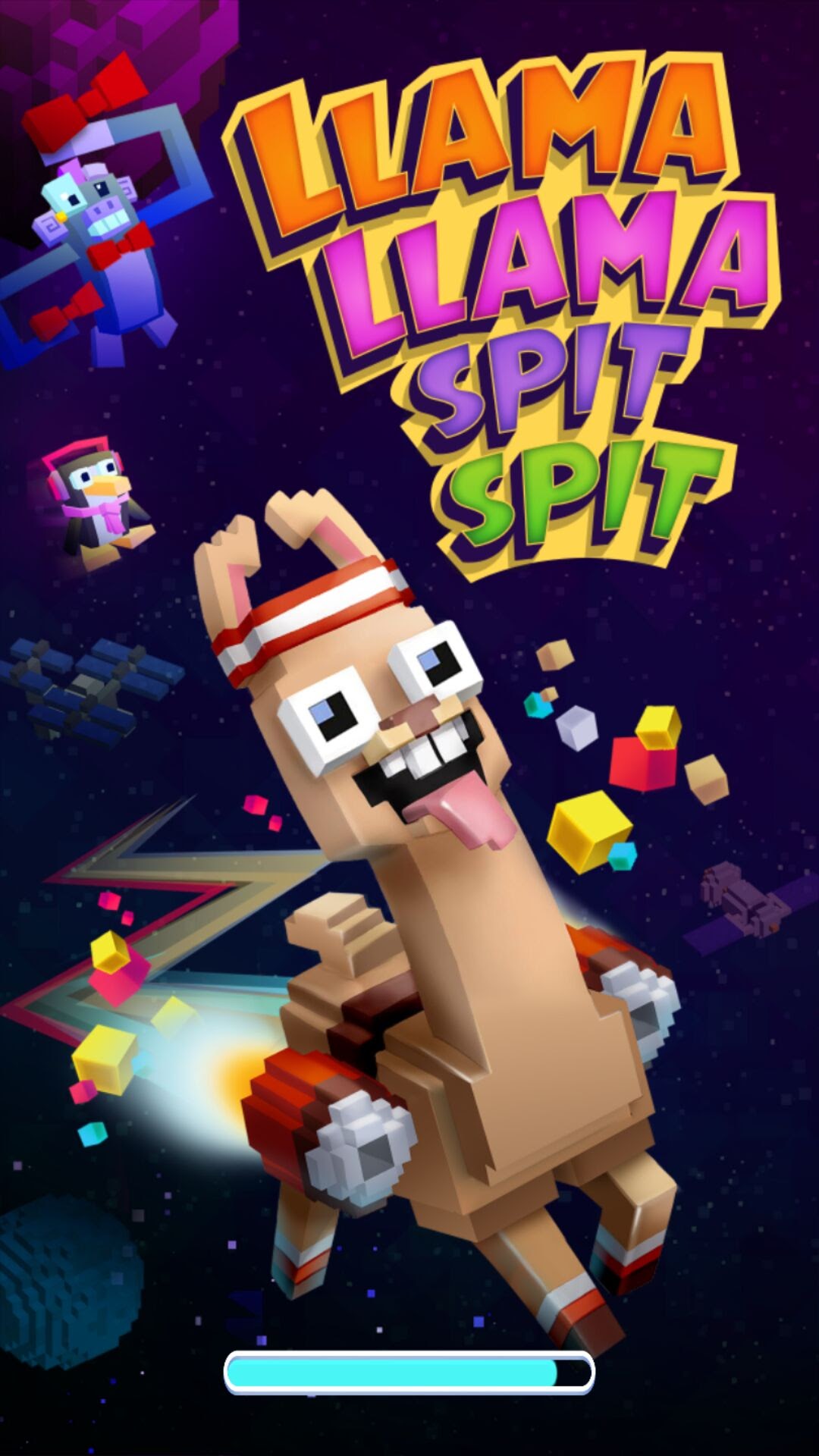 androidアプリ Llama Llama Spit Spit攻略スクリーンショット1