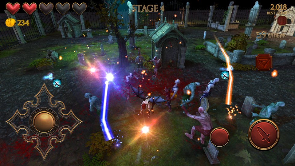 androidアプリ Angel Blade（Zombie Goddess）攻略スクリーンショット5