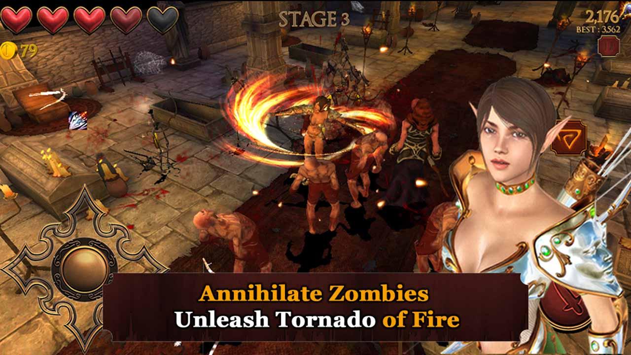 androidアプリ Angel Blade（Zombie Goddess）攻略スクリーンショット8
