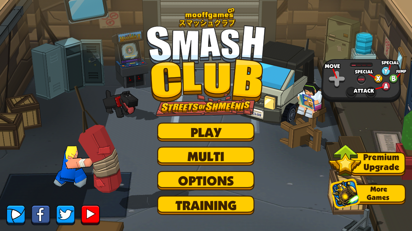 androidアプリ Smash Club: Streets of Shmeenis(スマッシュクラブ)攻略スクリーンショット1