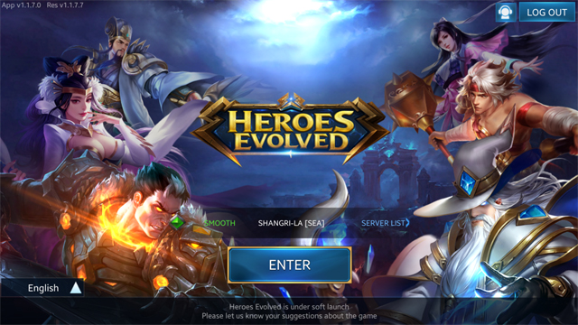androidアプリ ヒーローズ・エボルブ（Heroes Evolved）攻略スクリーンショット1