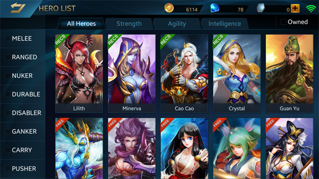 androidアプリ ヒーローズ・エボルブ（Heroes Evolved）攻略スクリーンショット8