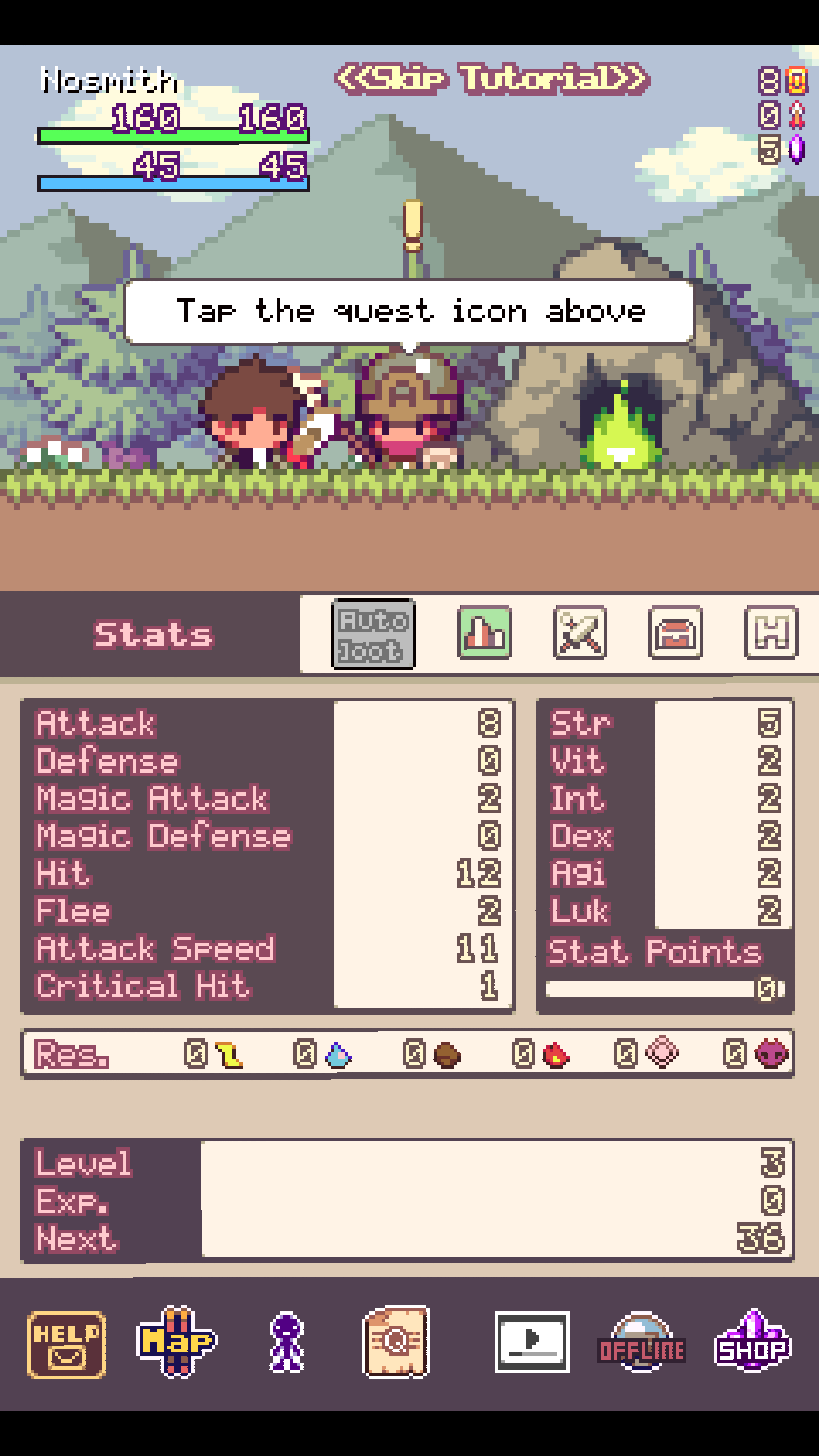 androidアプリ Linear Quest（リニアクエスト）攻略スクリーンショット2