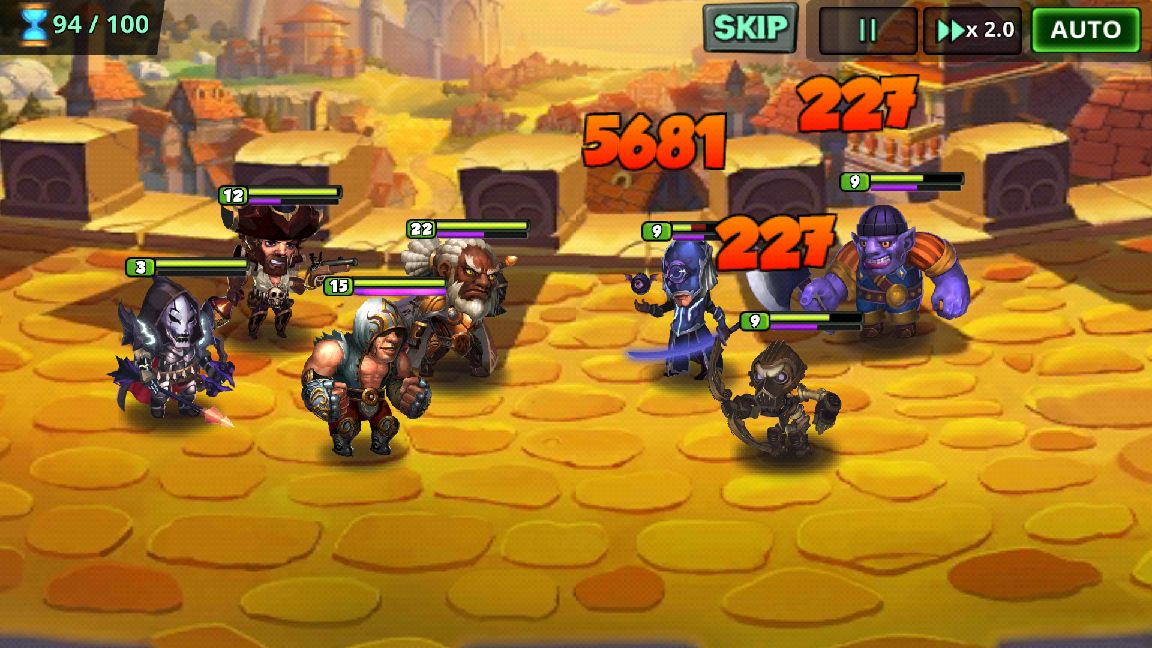 androidアプリ スーパー・ヴィラン・ウォー（Super Villain War: Lost Heroes）攻略スクリーンショット4