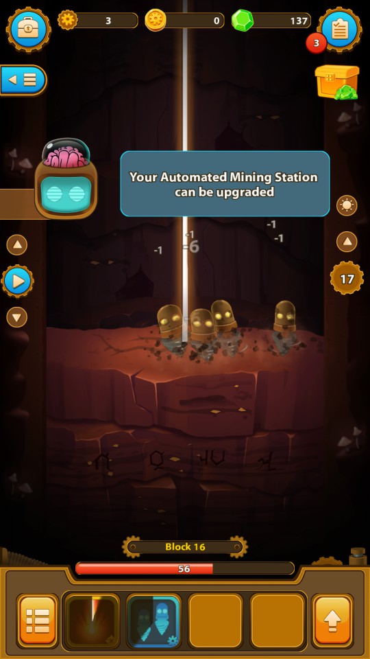 androidアプリ Deep Town: Mining Factory（ディープタウン）攻略スクリーンショット3