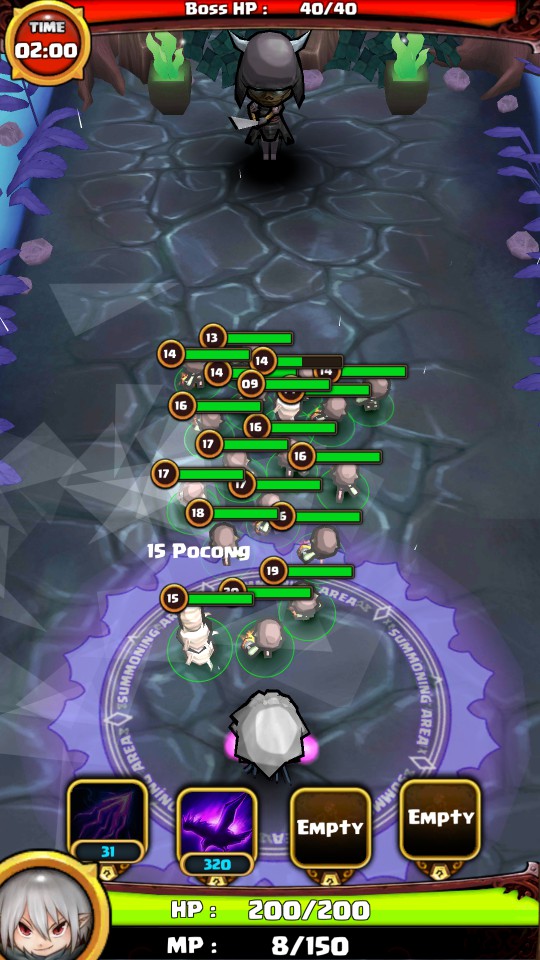 androidアプリ Tap Summoner（タップサモナー）攻略スクリーンショット3